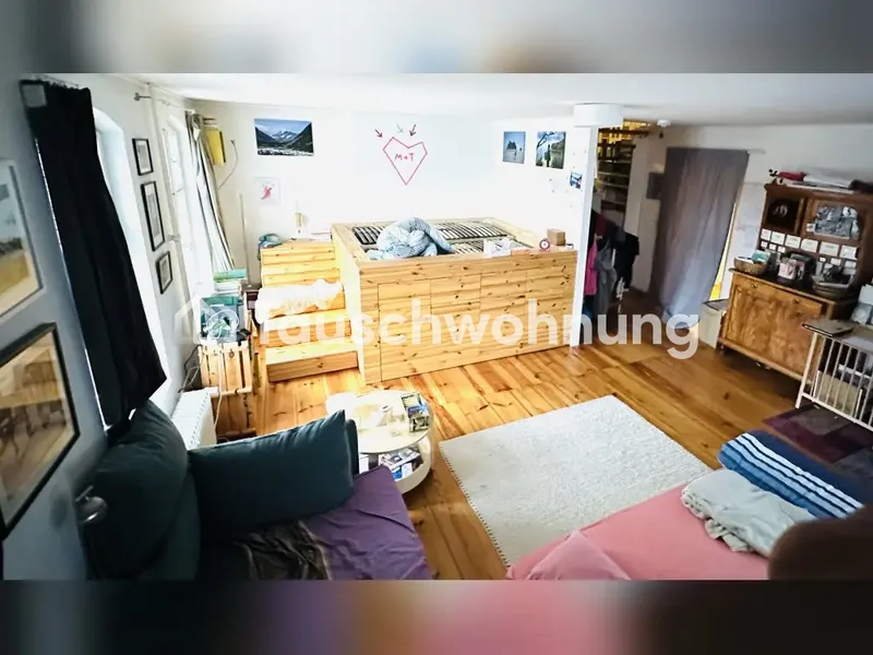 Tauschwohnung: Maisonette Wohnung mit großem Balkon und Wohnküche — photo 1